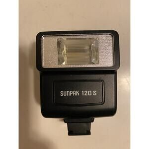 Sunpak 120s Electronic Camera Flash Unit Attachment